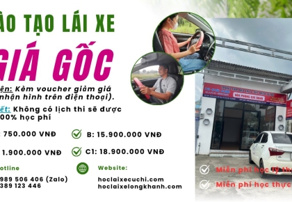 Đăng Ký Học Lái Xe Tại Long Khánh – Cẩm Mỹ – Củ Chi Ngay Hôm Nay | Sân Tập Chuẩn, Xe Hiện Đại, Giảng Viên Giỏi